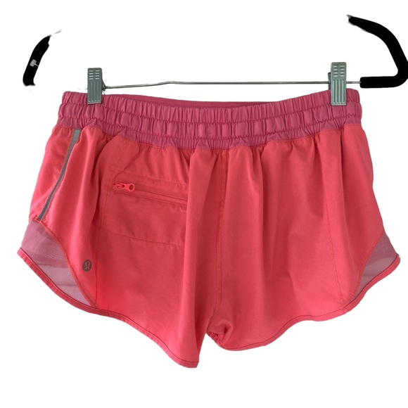 Lululemon Hotty Hot Shorts in Flash Light Neon Pink *Rare* - Picture 5 of 11